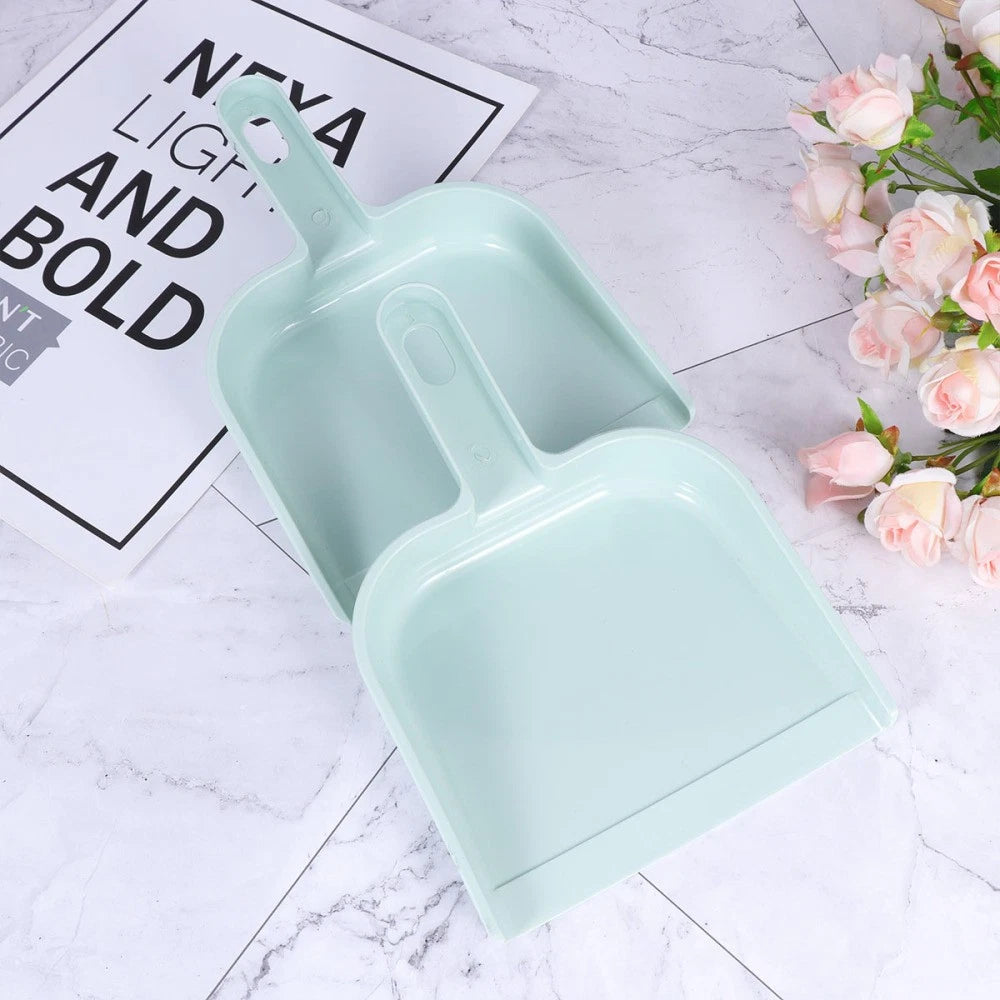 Set of 2 Mini Dustpan Broom Hand Brush Hamster Cage Cleaning Kit