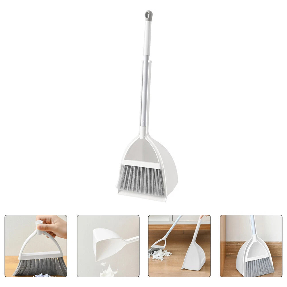Mini Broom Dustpan Set Cleaning Kids with Toddler Kits Household