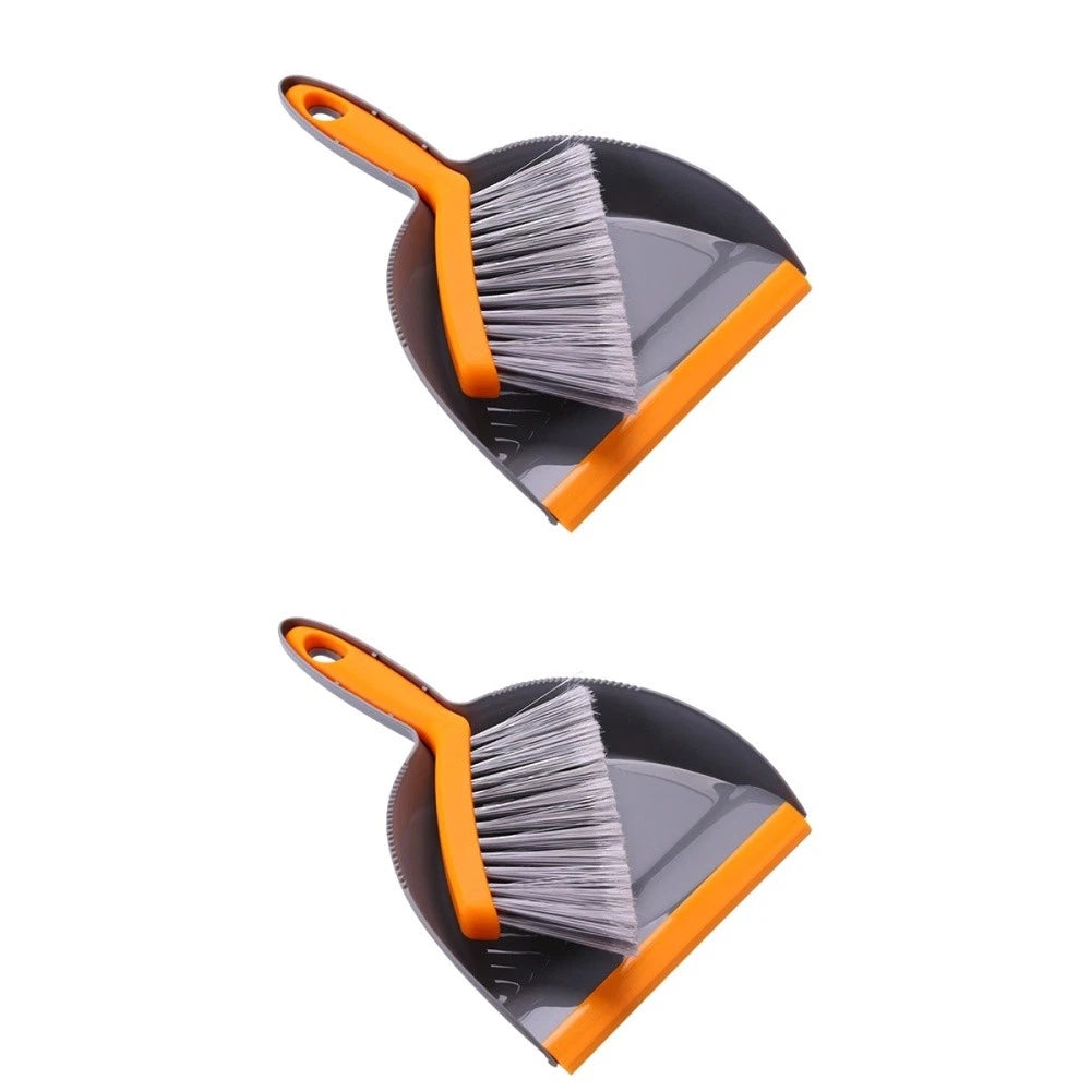 2 Count Mini Broom Set Household Cleaning Tools Dustpan And-