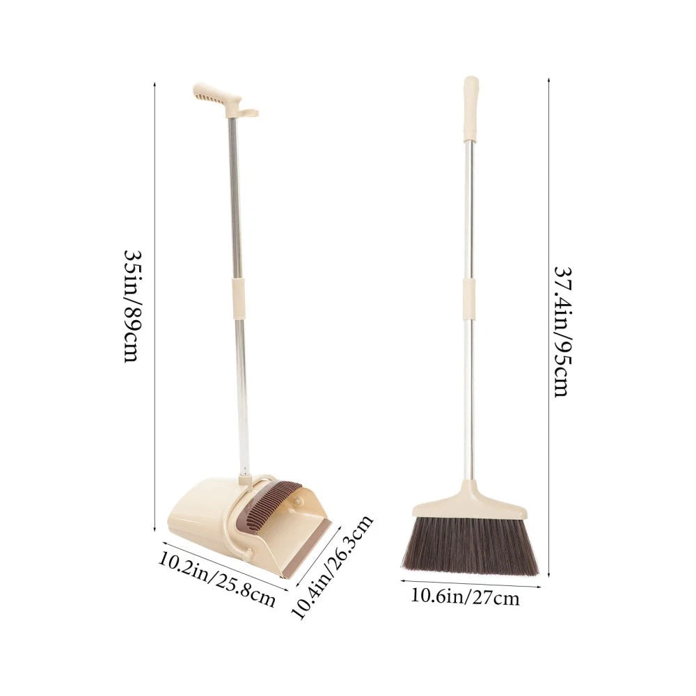 Broom Dustpan Set Office Garbage Small Brushes for Cleaning