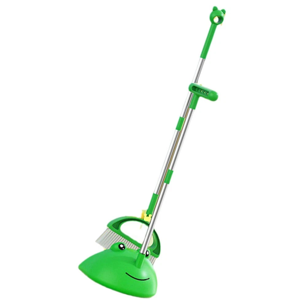 Children's Broom Set Toddler Baby Cleaning Tool Floor Dust Brush