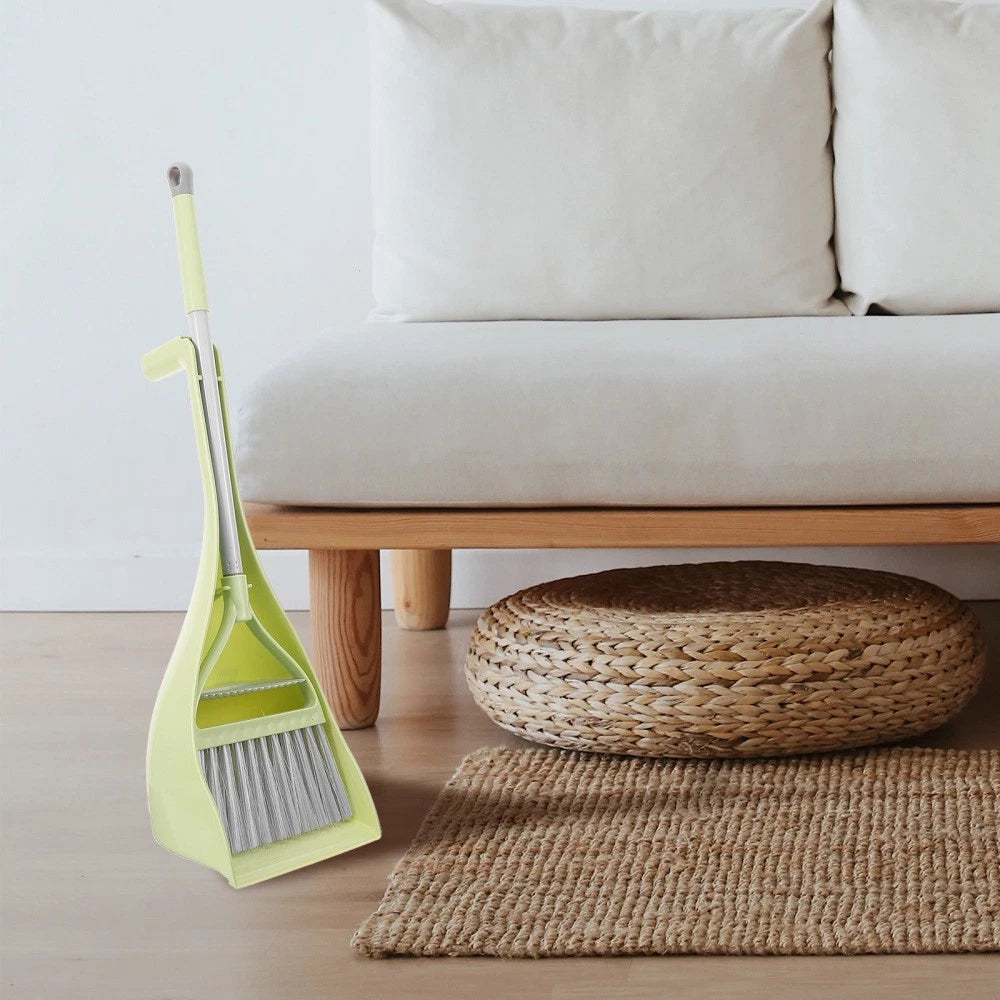 Children's Broom Set Baby Toddler Kindergarten Cleaning Small Dustpan Cute