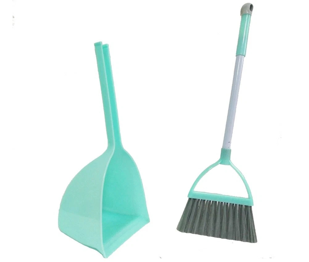 Mini Housekeeping Cleaning Tools for Children,3pcs Include Mop,Broom,Dustpan ...