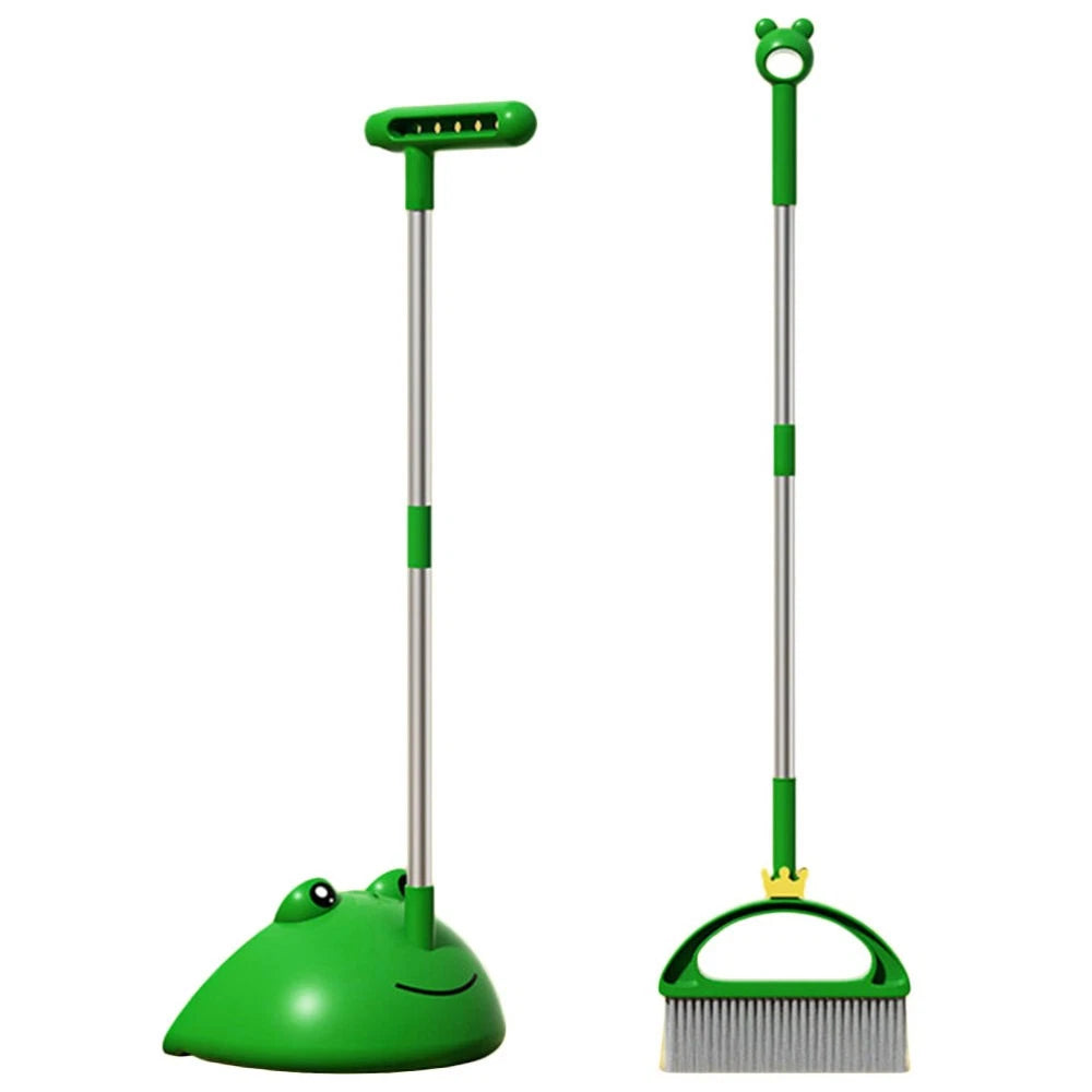 Children's Broom Set Baby Student Home Cleaning Supplies and Dustpan