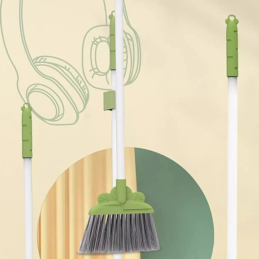 Children's Broom Set Cleaning Supplies for Kids Small Dustpan Cute