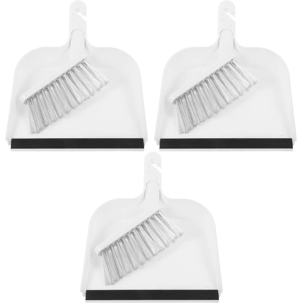 Mini Desktop Broom Set Child Cleaning Brush Handheld Small with Dustpan