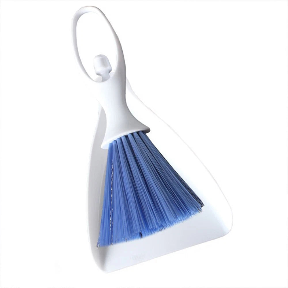 2 Count Desktop Broom Set Mini Cleaning Brush Household Supplies Tools