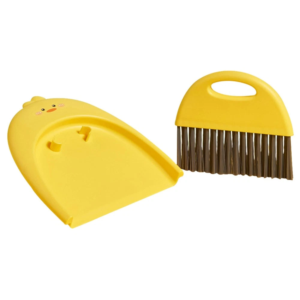 Mini Dustpan Set Baby Child Small Cleaning Brush For Keyboard-