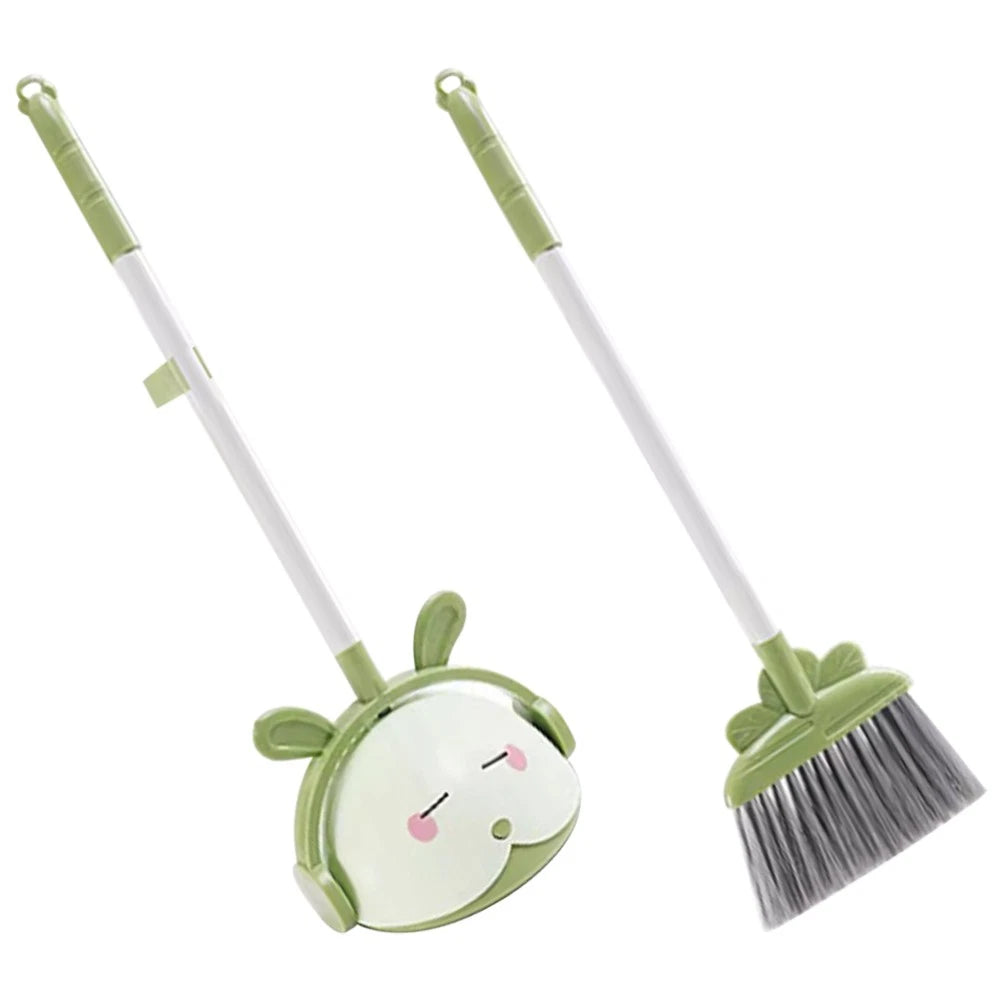 Broom Set For Kids Toddler And Dustpan Small Household Helper-