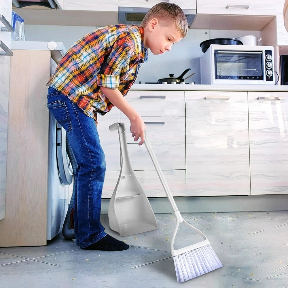 Mini Broom and Dustpan Combination Baby Child Small Cleaning Brushes