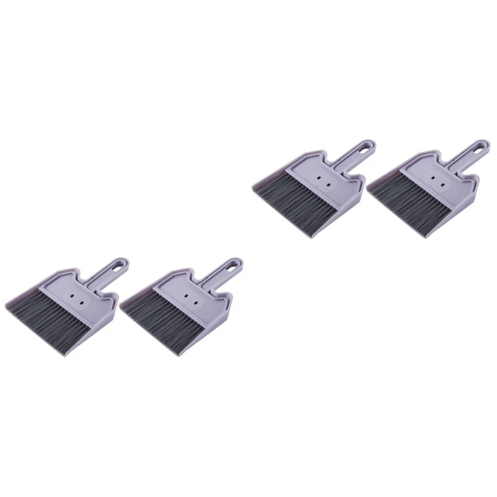 Set of 2 Keyboard Cleaning Brush Broom Dust Remover Handheld Dustpan