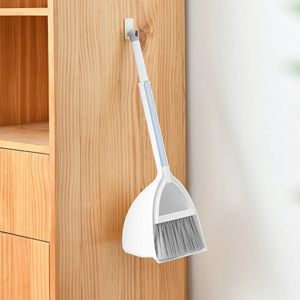Mini Broom Dustpan Set Cleaning Kids with Toddler Kits Household
