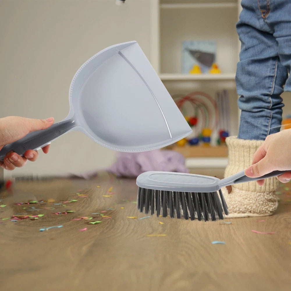 5 Pcs Broom Dustpan Child Small Mini Hand Cleaning Brush for Desk