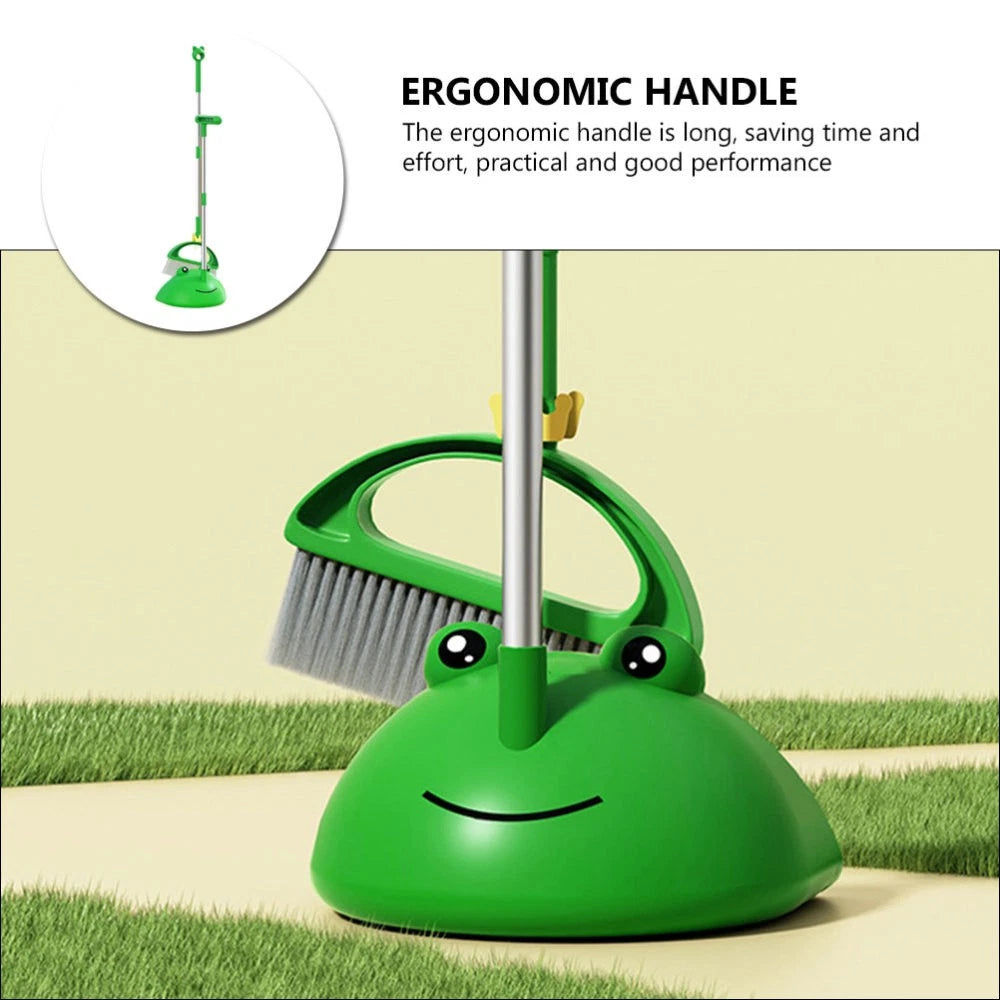 Children's Broom Set Toddler Baby Cleaning Tool Floor Dust Brush