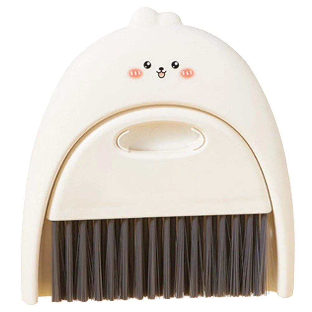 Mini Dustpan Set Baby Child Compact Table Cleaning Brush And-
