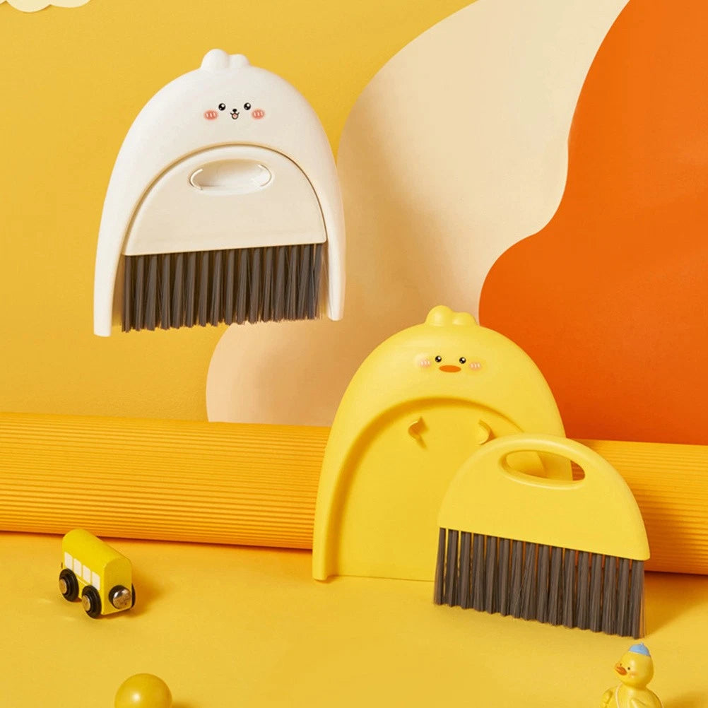 Mini Dustpan Set Child - Dust Snake Table Cleaning Brush And-