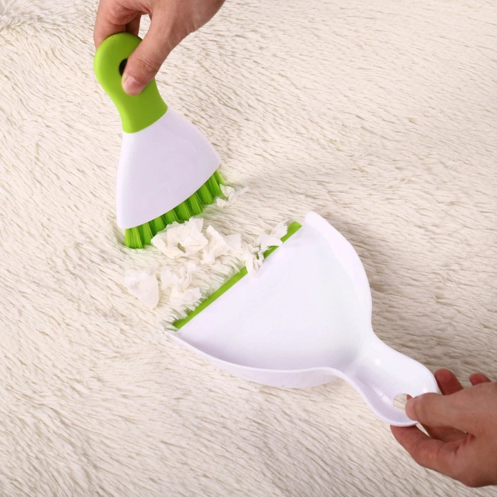 Litter Brush Small Sweeper and Dust Pan Mini Broom Dustpan Set Clean