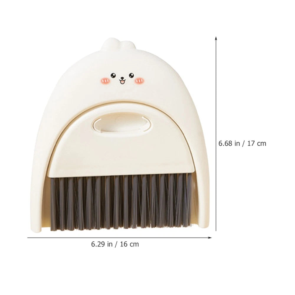 Mini Dustpan Set Baby Child Portable Mini Broom Table Top Mini Broom-