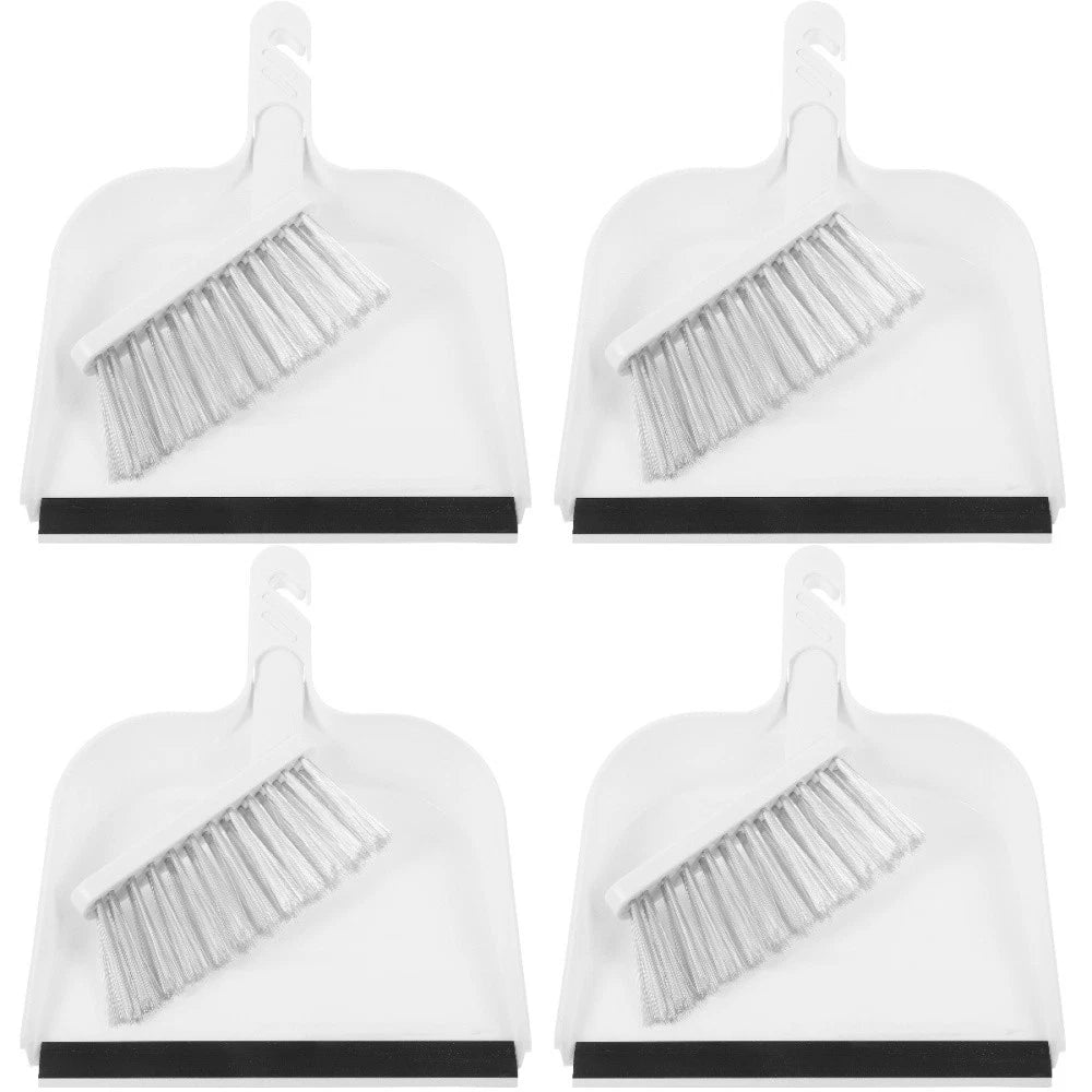 Mini Desktop Broom Set Child Cleaning Brush Handheld Small with Dustpan