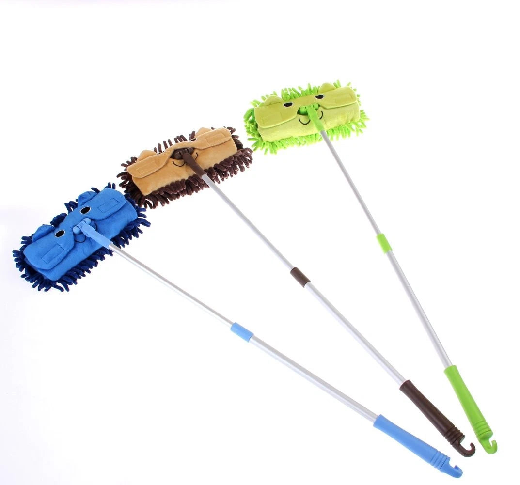 Mini Housekeeping Cleaning Tools for Children,3pcs Include Mop,Broom,Dustpan ...