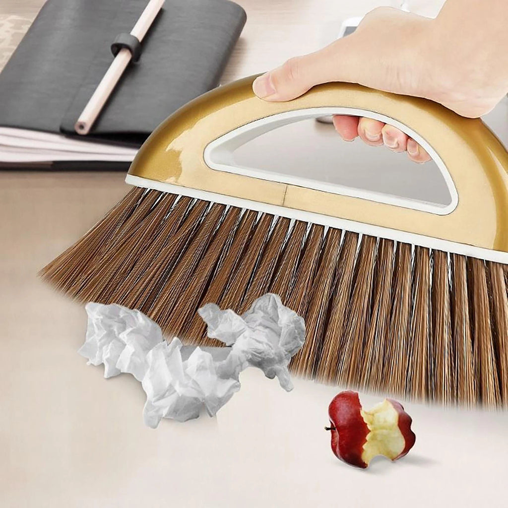 Brooms and Dustpans Sets Dust Pan and Broom with Long Handle Floor Cleaning Set