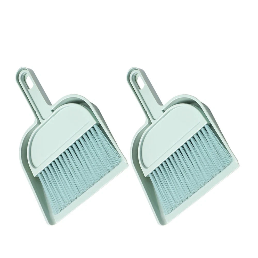 Desktop Broom Set Child Car Detailing Brush Cleaning Small Dustpan