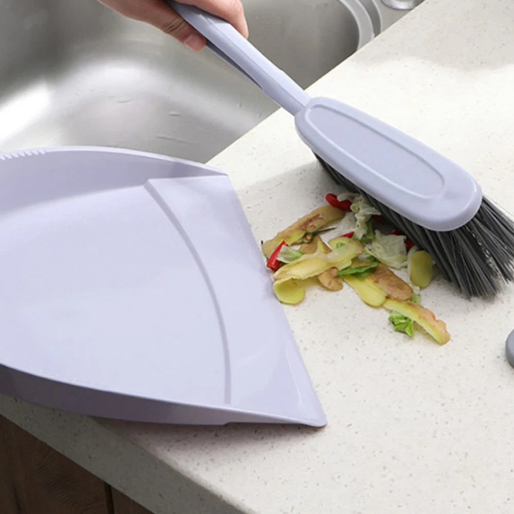 3 PCS Broom Dustpan Child Small Cleaning Brush for Desk Mini Hand Brushes