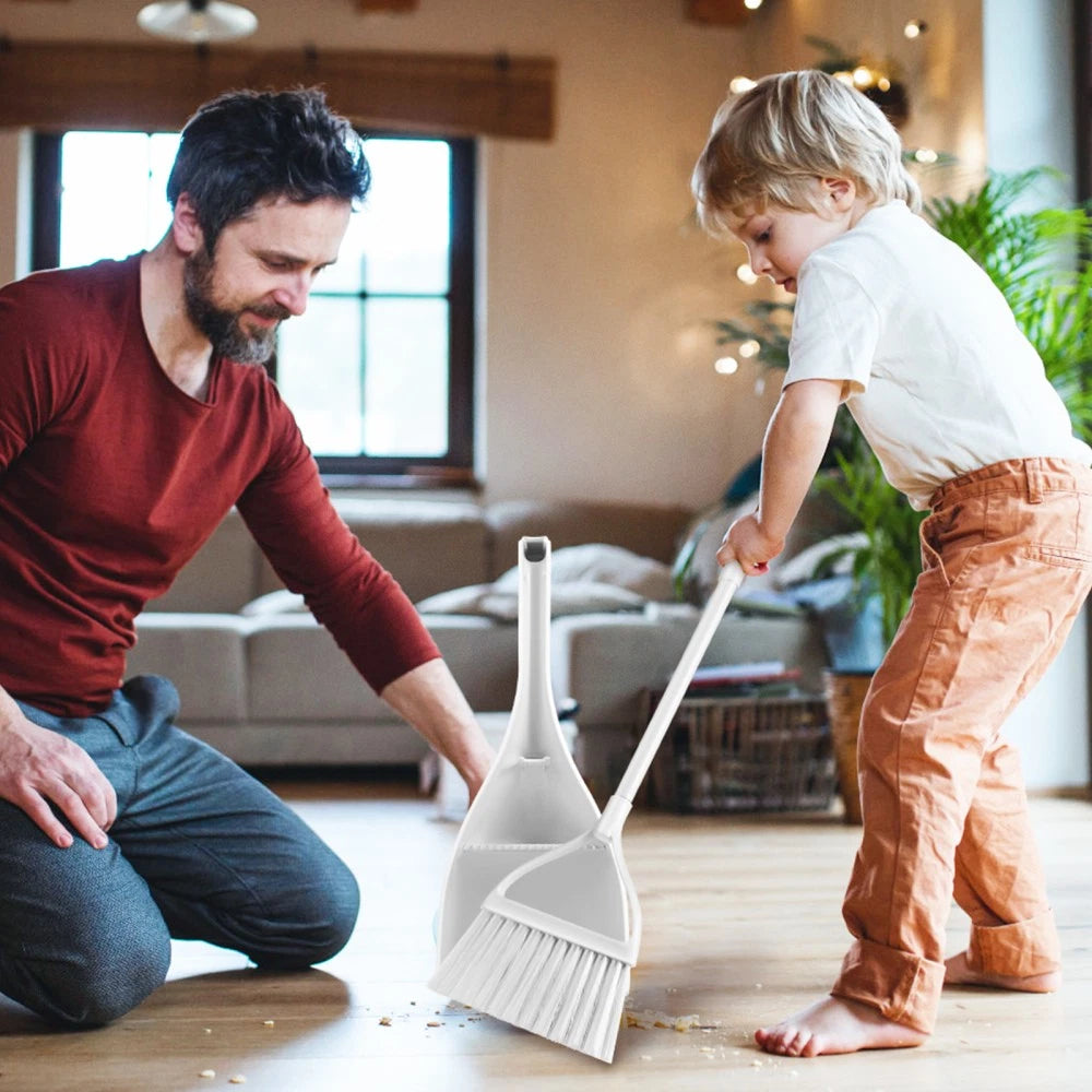 Mini Broom and Dustpan Combination Baby Child Small Cleaning Brushes