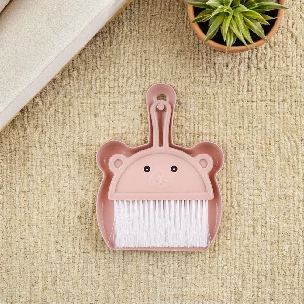 6 Sets Desktop Cleaning Broom Mini Dust Pan and Brush Handheld Duster