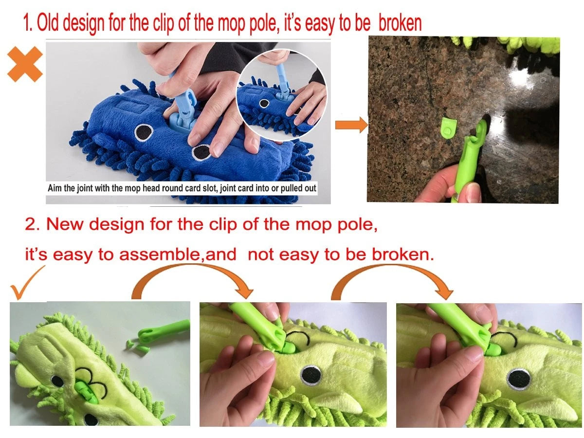 Mini Housekeeping Cleaning Tools for Children,3pcs Include Mop,Broom,Dustpan ...