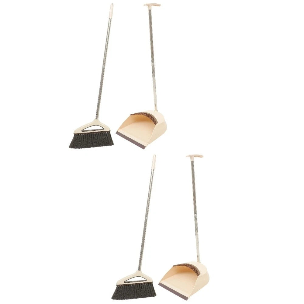 Dustpan And Broom Set Duster Refill Cleaning Brush Child-