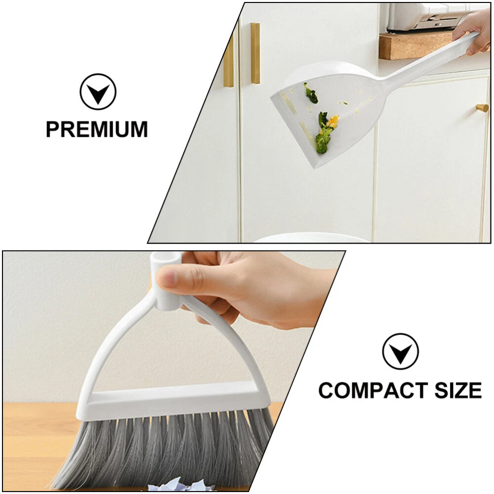 Mini Broom Dustpan Set Cleaning Kids with Toddler Kits Household