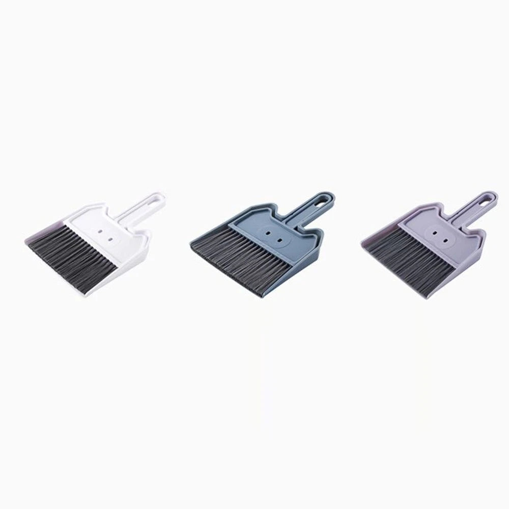 2 Sets Keyboard Cleaning Brush Child Desk Supplies Dustpan Broom