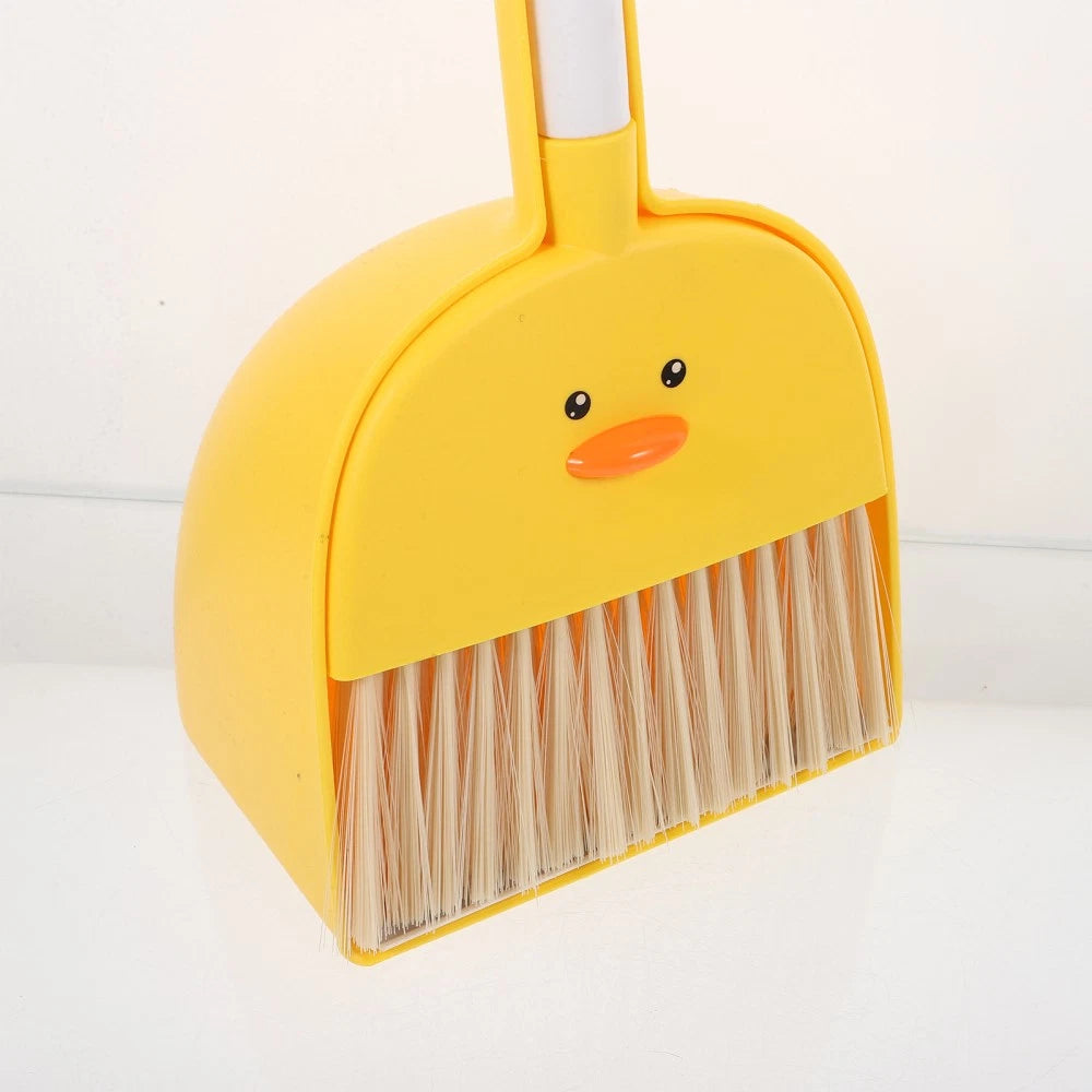 Small Broom Mop Set Toddler Baby Cleaning Kits Household Dustpan