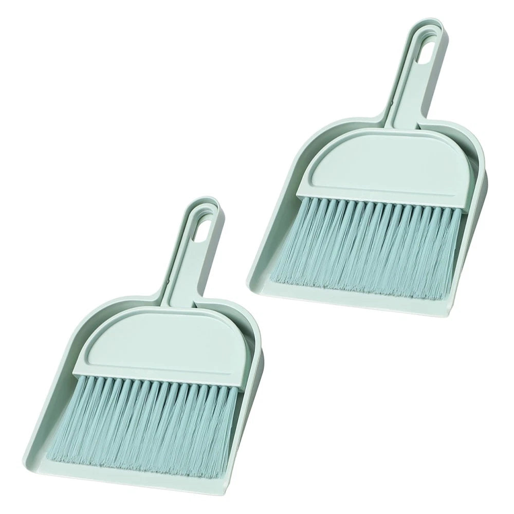 Desktop Broom Set Child Car Detailing Brush Cleaning Small Dustpan