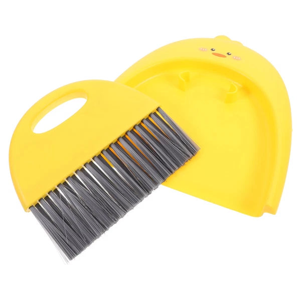 3 Sets Cleaning Broom Dustpan Table Brush Dining Table Sweeper-