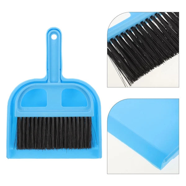 3 Sets Climb The Box and Clean Broom Travel Mini Dustpan Hamster Cleaner