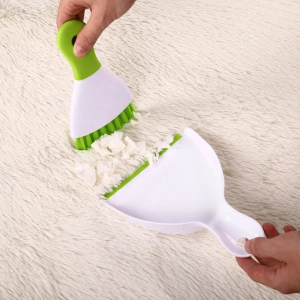 Litter Brush Small Sweeper and Dust Pan Mini Broom Dustpan Set Clean