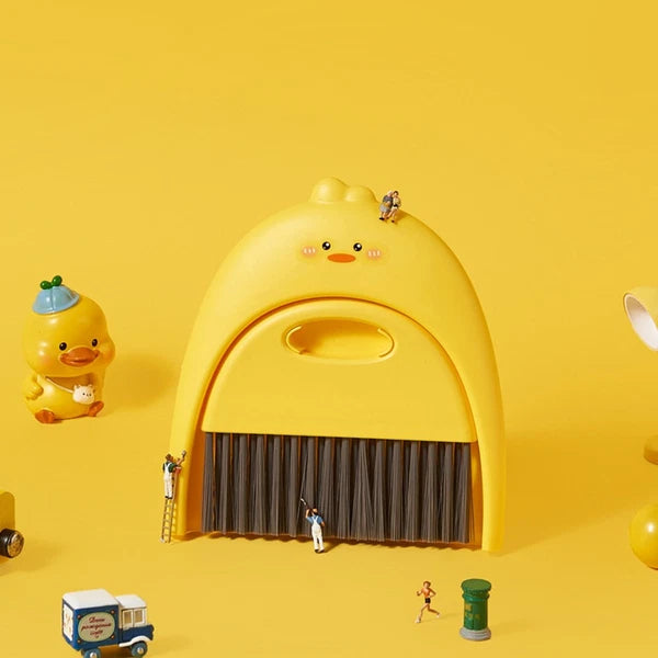 Mini Dustpan Set Baby Child Small Cleaning Brush For Keyboard-