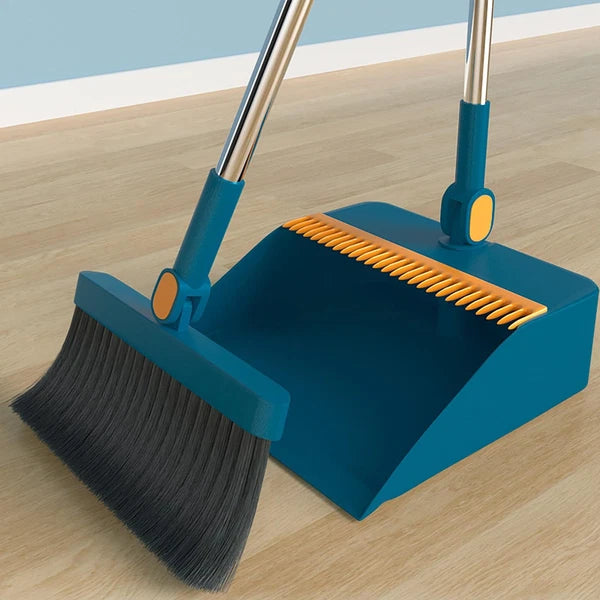 Dust Pan And Brush Set Brooms For Sweeping Indoor Cleaning Tool