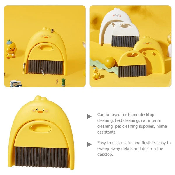Mini Dustpan Set Baby Child Table Cleaning Brush And Desktop Brush-