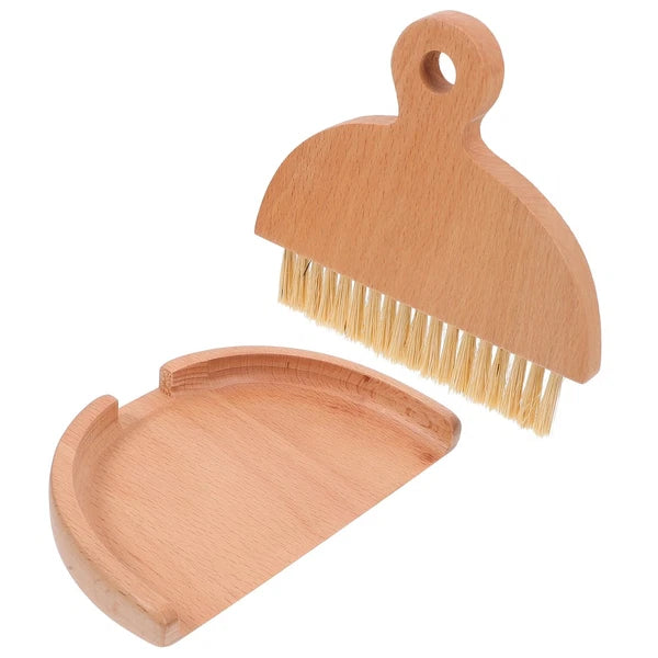 Desktop Cleaning Brush Set Sweeping and Dustpan Sets Toddler Dad Small