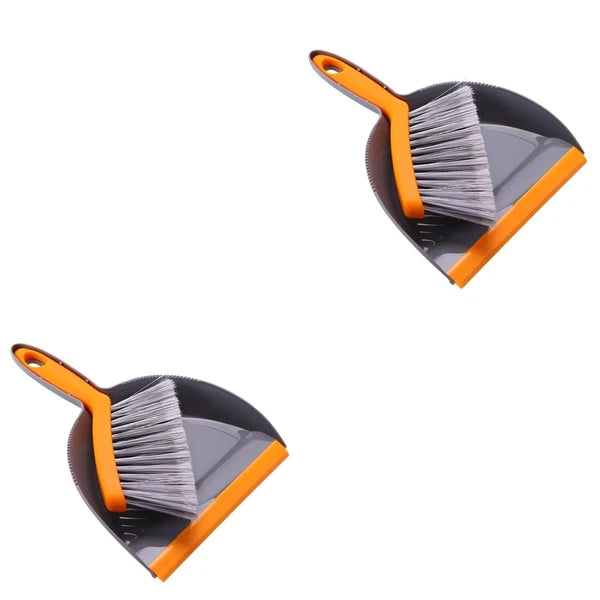 2 PCS Mini Broom Set Hand Broom And Dustpan Mini Broom With Dustpan-