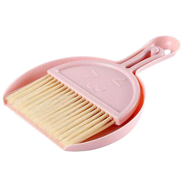Mini Hand Broom and Dustpan Set Small Dust Pans with Brush Set Desktop Cleaning