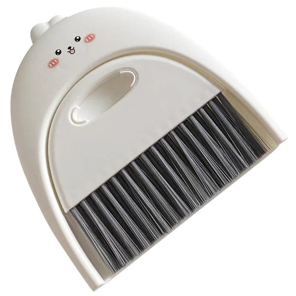 Mini Dustpan Set Baby Child Compact Table Cleaning Brush And-