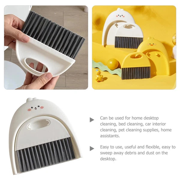 Mini Dustpan Set Baby Child Portable Mini Broom Table Top Mini Broom-