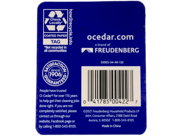 O-Cedar Snap-On Dust Pan & Brush Set - 4 Pack
