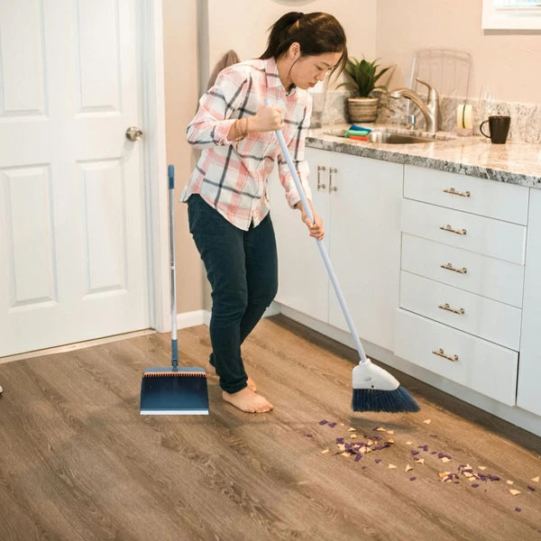 1 Set Floor Cleaning Dustpan Home Broom Dustpan Cleaning Tool Floor