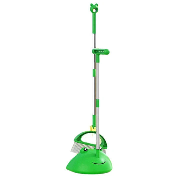 Children's Broom Set Baby Student Home Cleaning Supplies and Dustpan