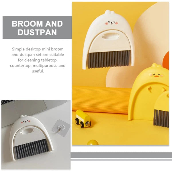 Mini Dustpan Set Child Baby Small Cleaning Small Broom With-